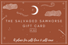 The Salvaged Sawhorse Gift Card