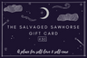 The Salvaged Sawhorse Gift Card